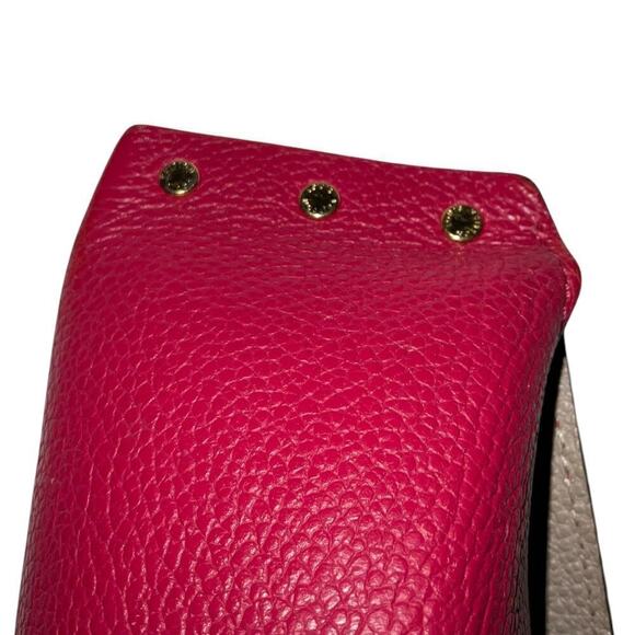 LOUIS VUITTON Key Case Multicles Berlango Cuir Taurillon Pink Leather - Picture 7 of 14